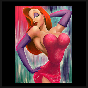 Jessica Rabbit Print By Rachel Cavalier